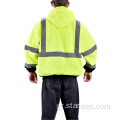 Κίτρινο Class-3 Custom Logo Winter Work Safety Jacket